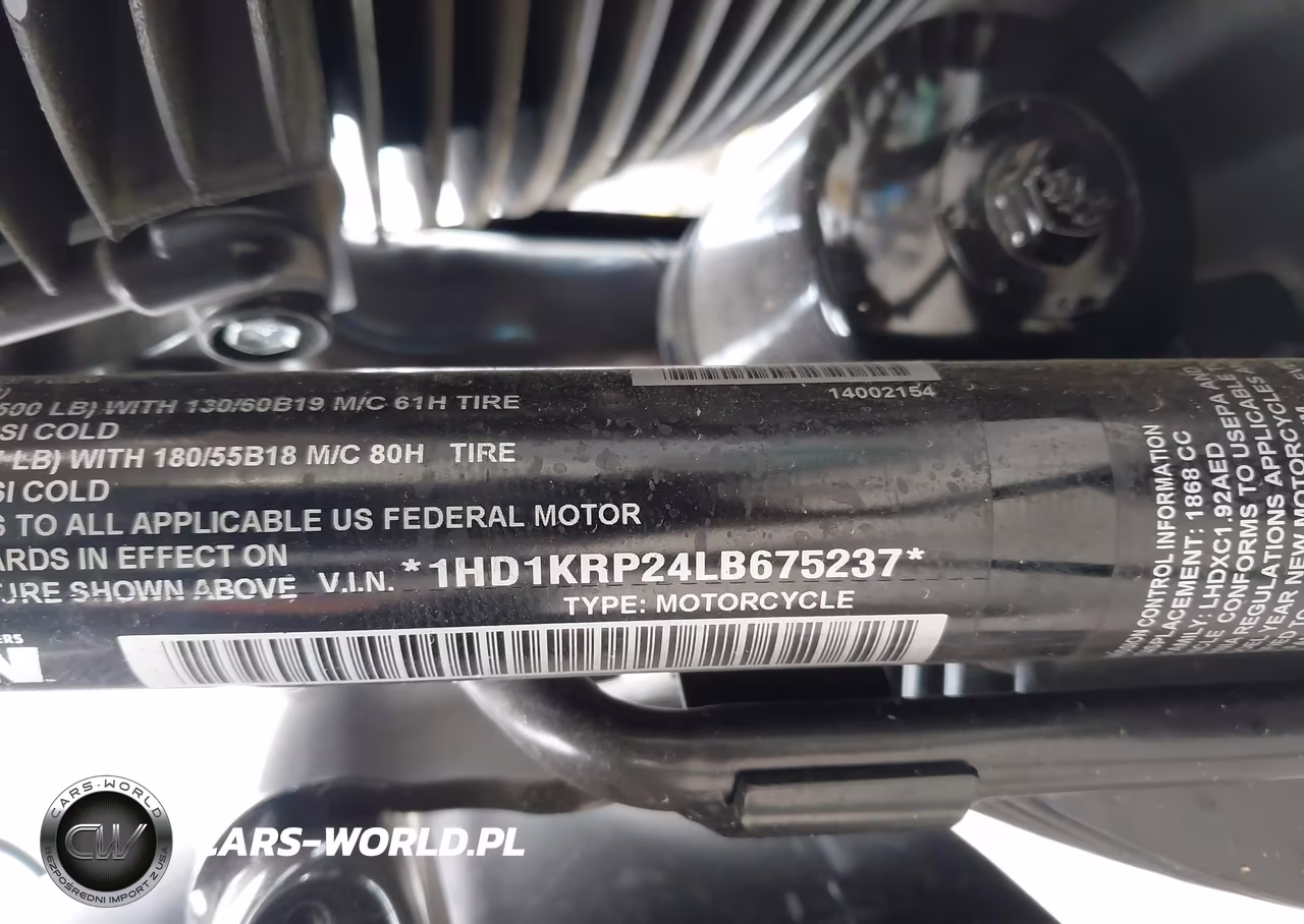 2020 Harley-Davidson Flhxs VIN:1HD1KRP24LB675237 - 10