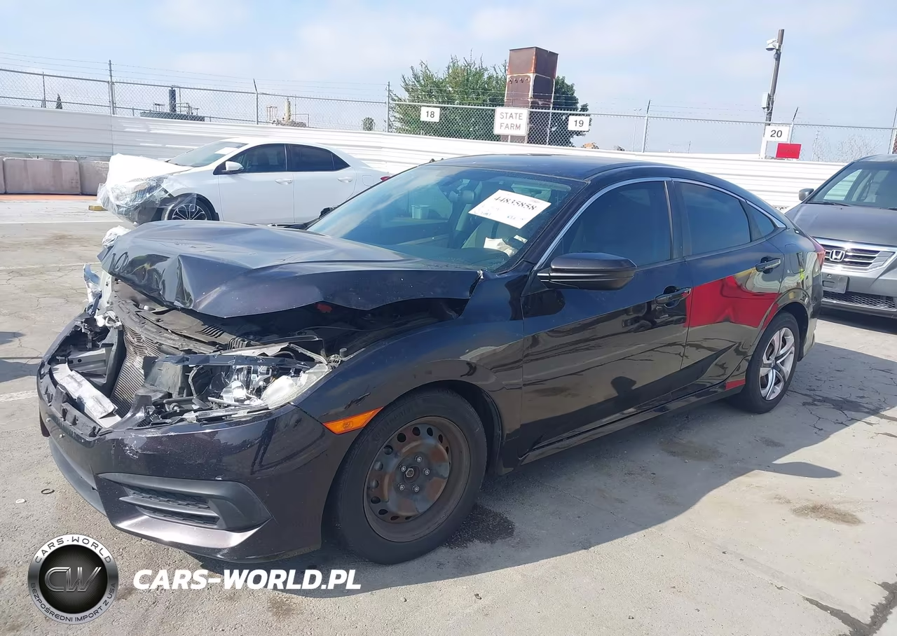 2016 Honda Civic Lx VIN:2HGFC2F59GH558453 - 2