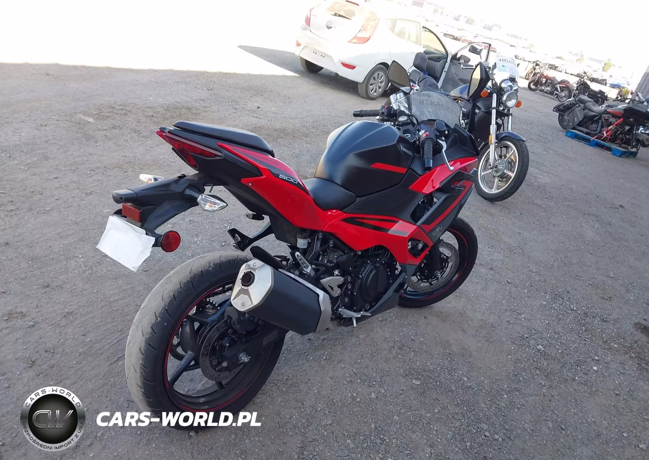 2025 Kawasaki Ex500 VIN:ML5EXGG11SDA69300 - 4