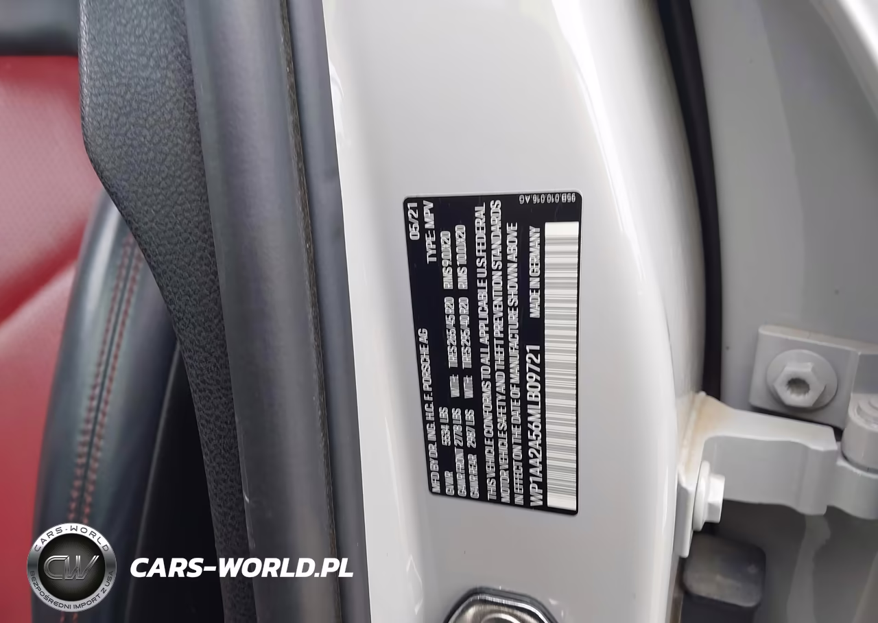 2021 Porsche Macan VIN:WP1AA2A56MLB09721 - 9