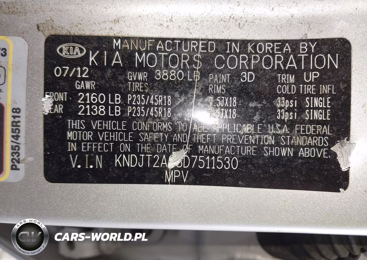 2013 Kia Soul ! VIN:KNDJT2A68D7511530 - 9