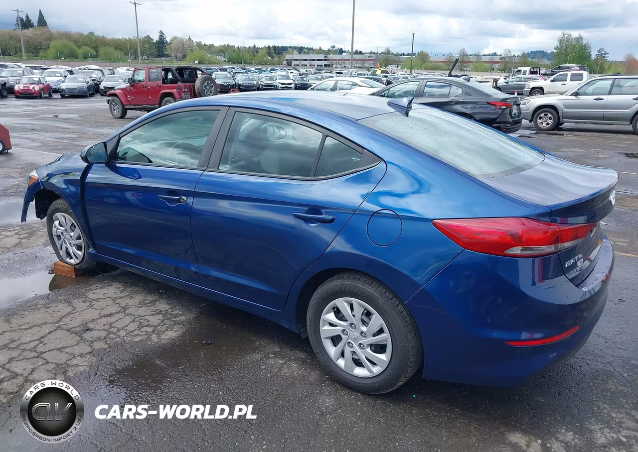 2017 Hyundai Elantra Se VIN:5NPD74LF9HH162213 - 3