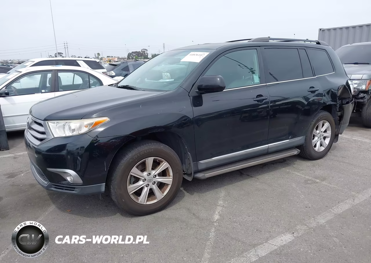 2012 Toyota Highlander Se VIN:5TDZK3EHXCS053971 - 2