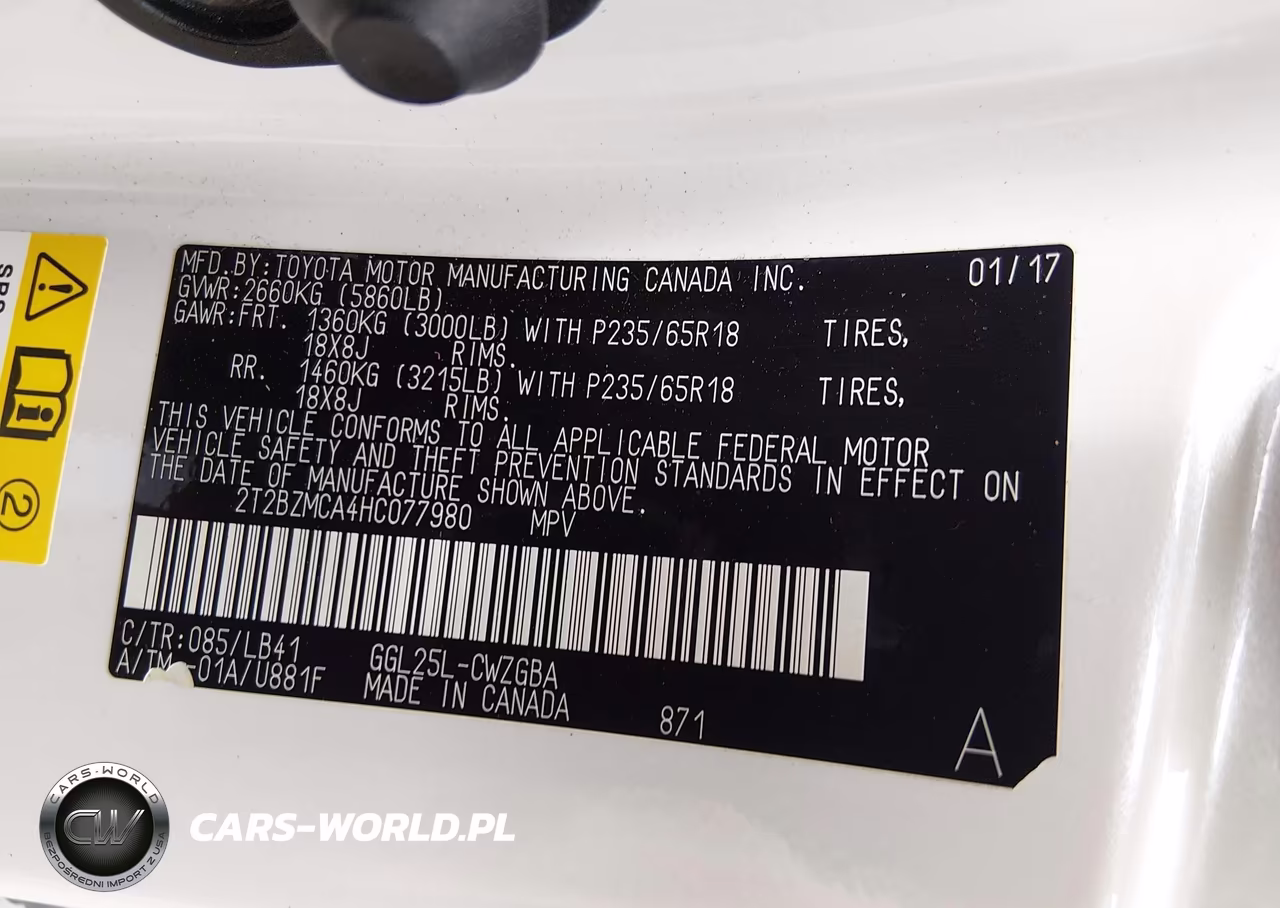 2017 Lexus Rx 350 VIN:2T2BZMCA4HC077980 - 9