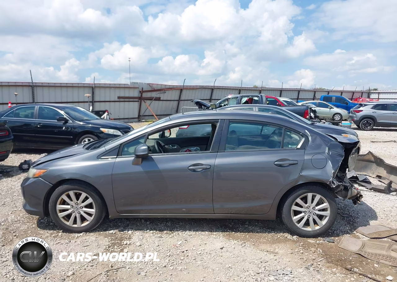 2012 Honda Civic Ex-L VIN:2HGFB2F91CH525379 - 15
