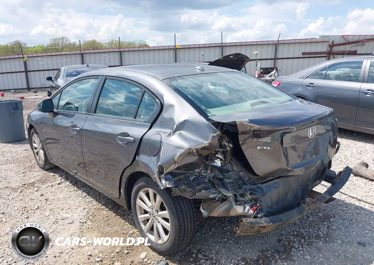 2012 Honda Civic Ex-L VIN:2HGFB2F91CH525379 - 6