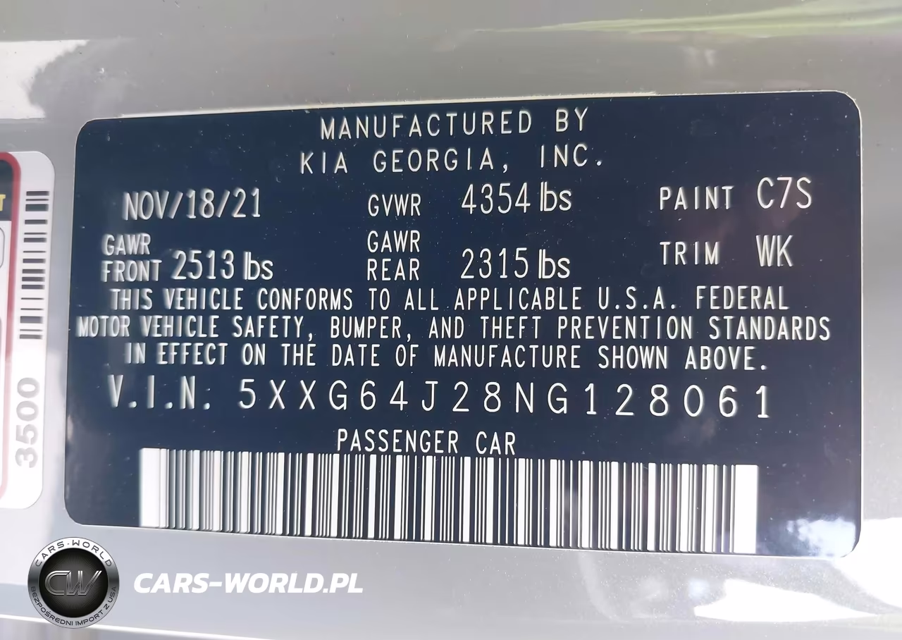 2022 Kia K5 Gt-Line VIN:5XXG64J28NG128061 - 9
