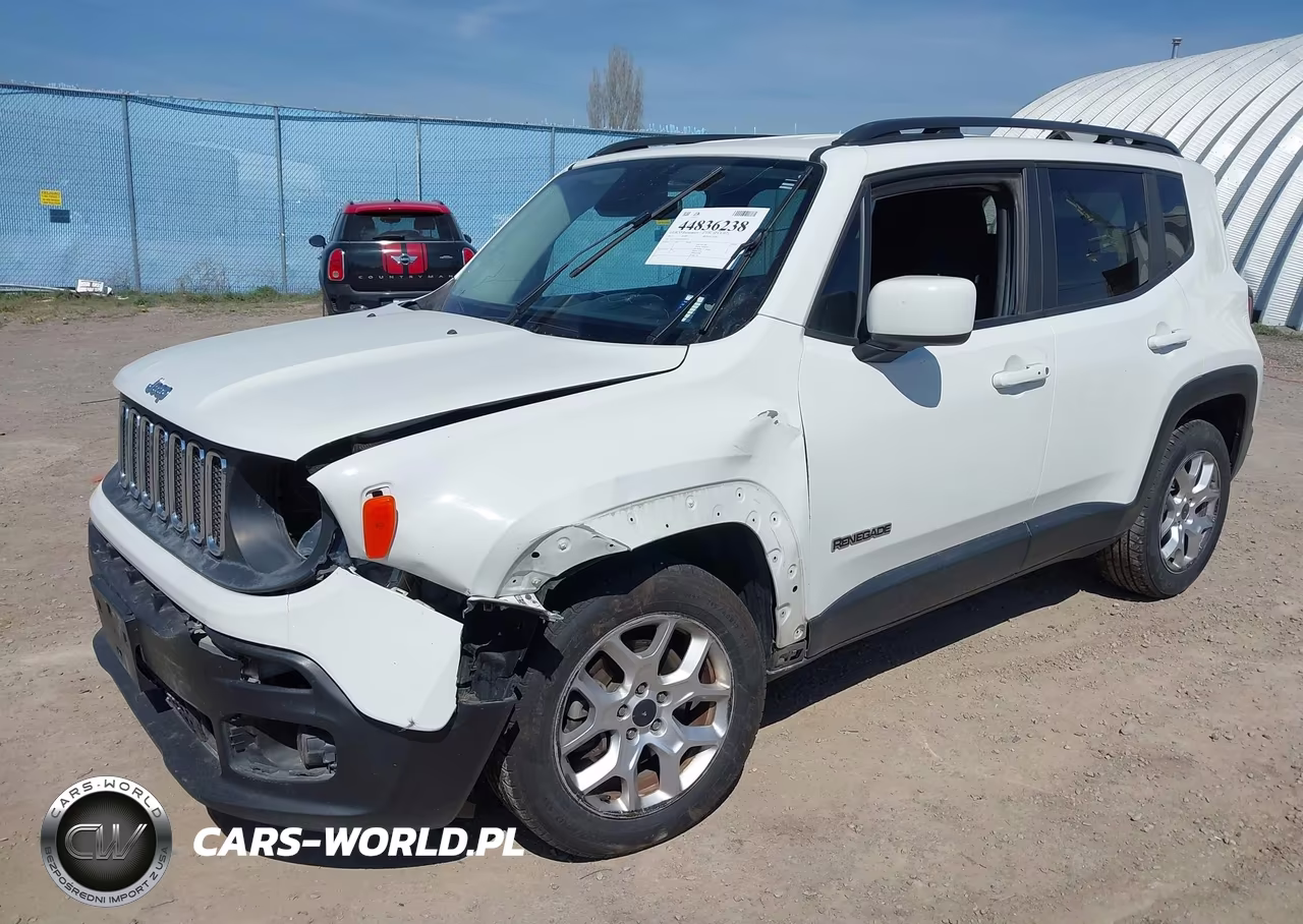 2017 Jeep Renegade Latitude Fwd VIN:ZACCJABBXHPE99734 - 2