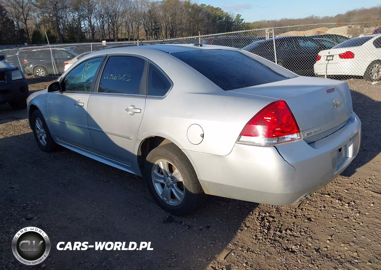 2013 Chevrolet Impala Ls VIN:2G1WF5E31D1254215 - 3