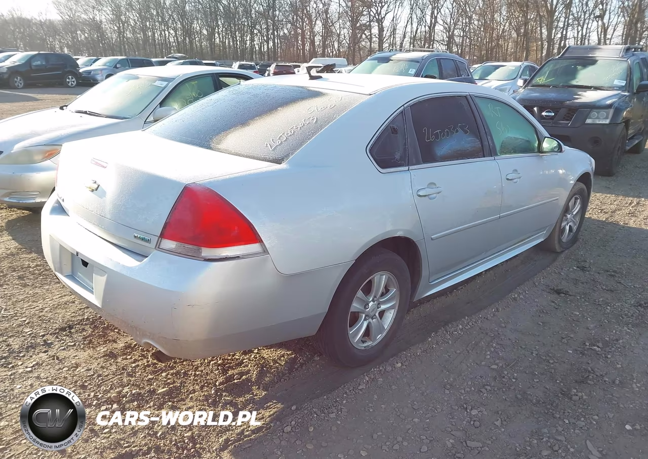 2013 Chevrolet Impala Ls VIN:2G1WF5E31D1254215 - 4