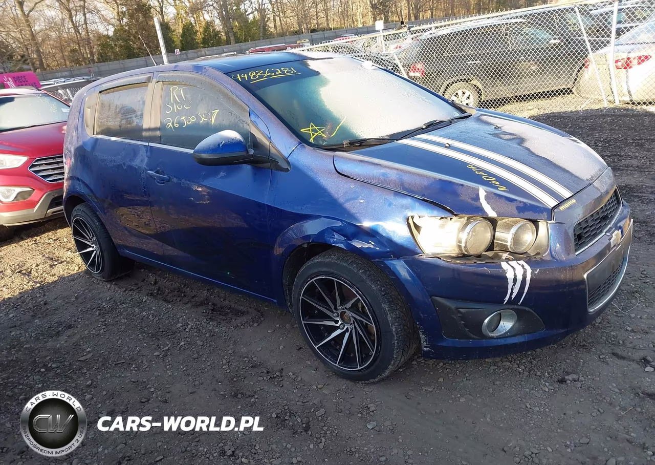 2013 Chevrolet Sonic Lt Manual
