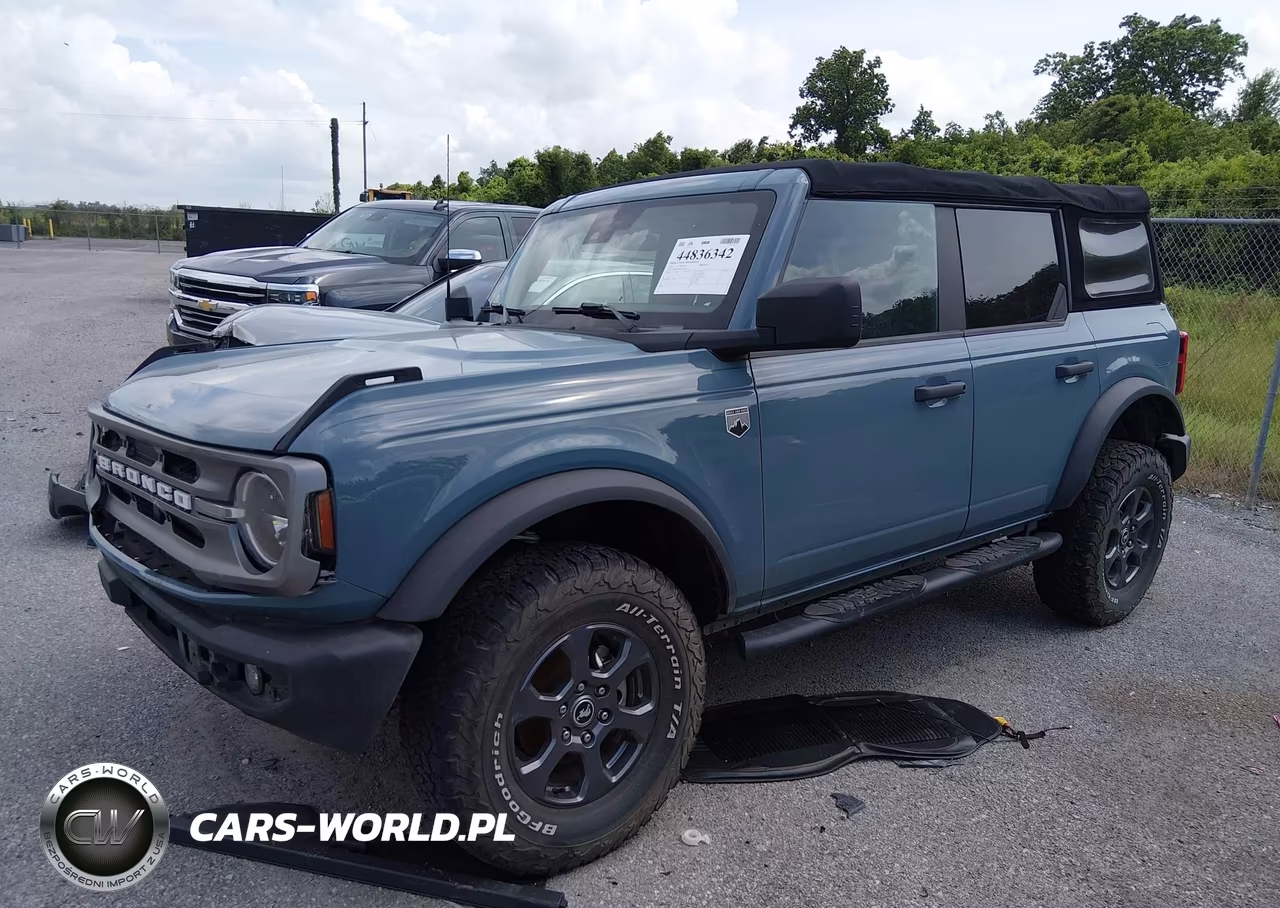 2022 Ford Bronco Big Bend VIN:1FMDE5BH5NLA93781 - 2