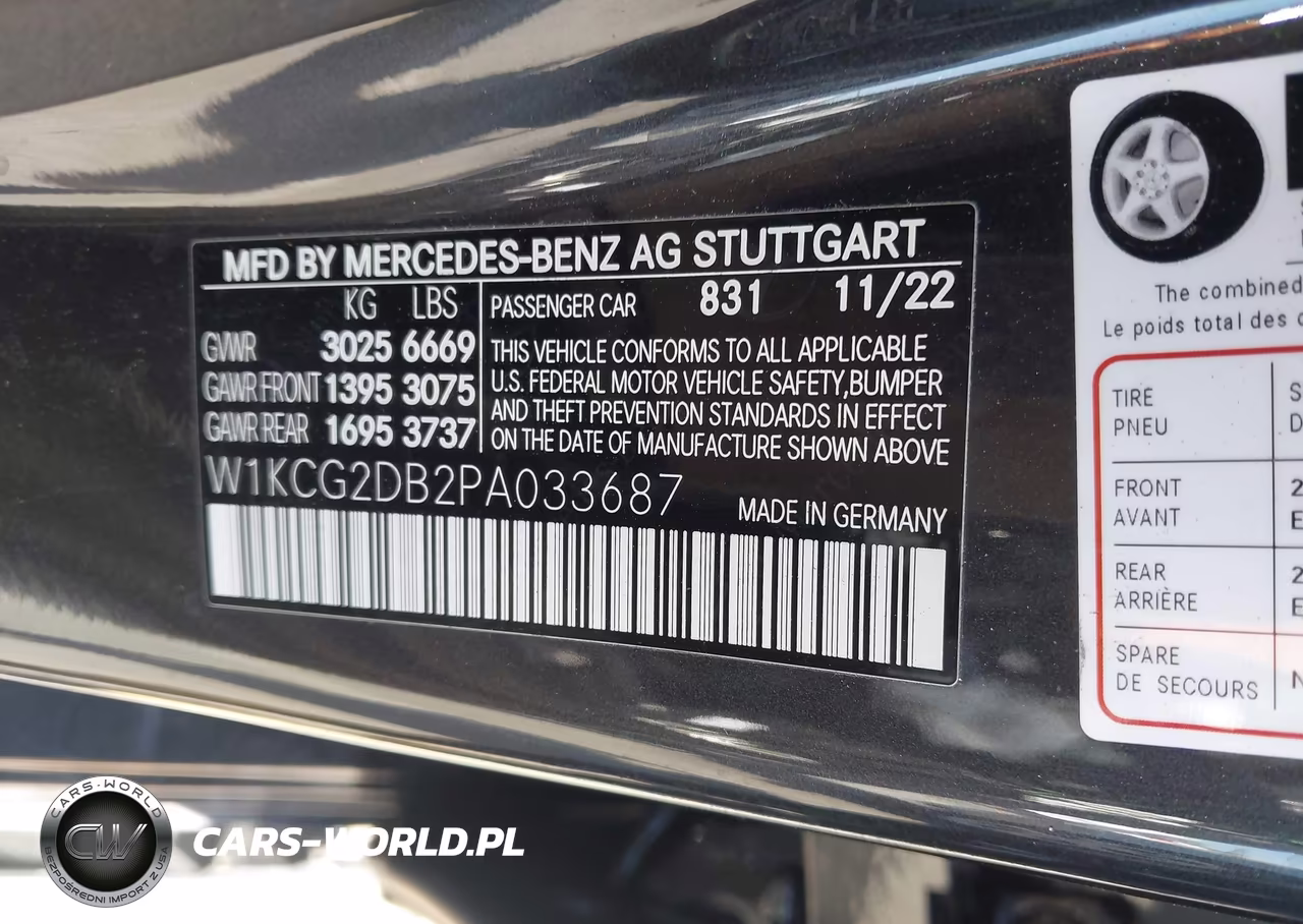 2023 Mercedes-Benz Eqs 450+ VIN:W1KCG2DB2PA033687 - 9