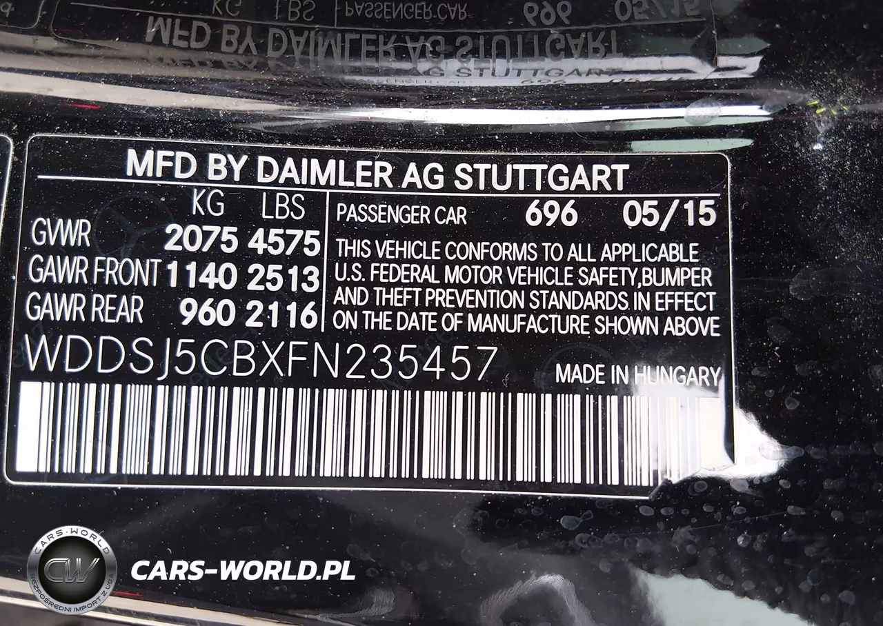 2015 Mercedes-Benz Cla 45 Amg 4Matic VIN:WDDSJ5CBXFN235457 - 9