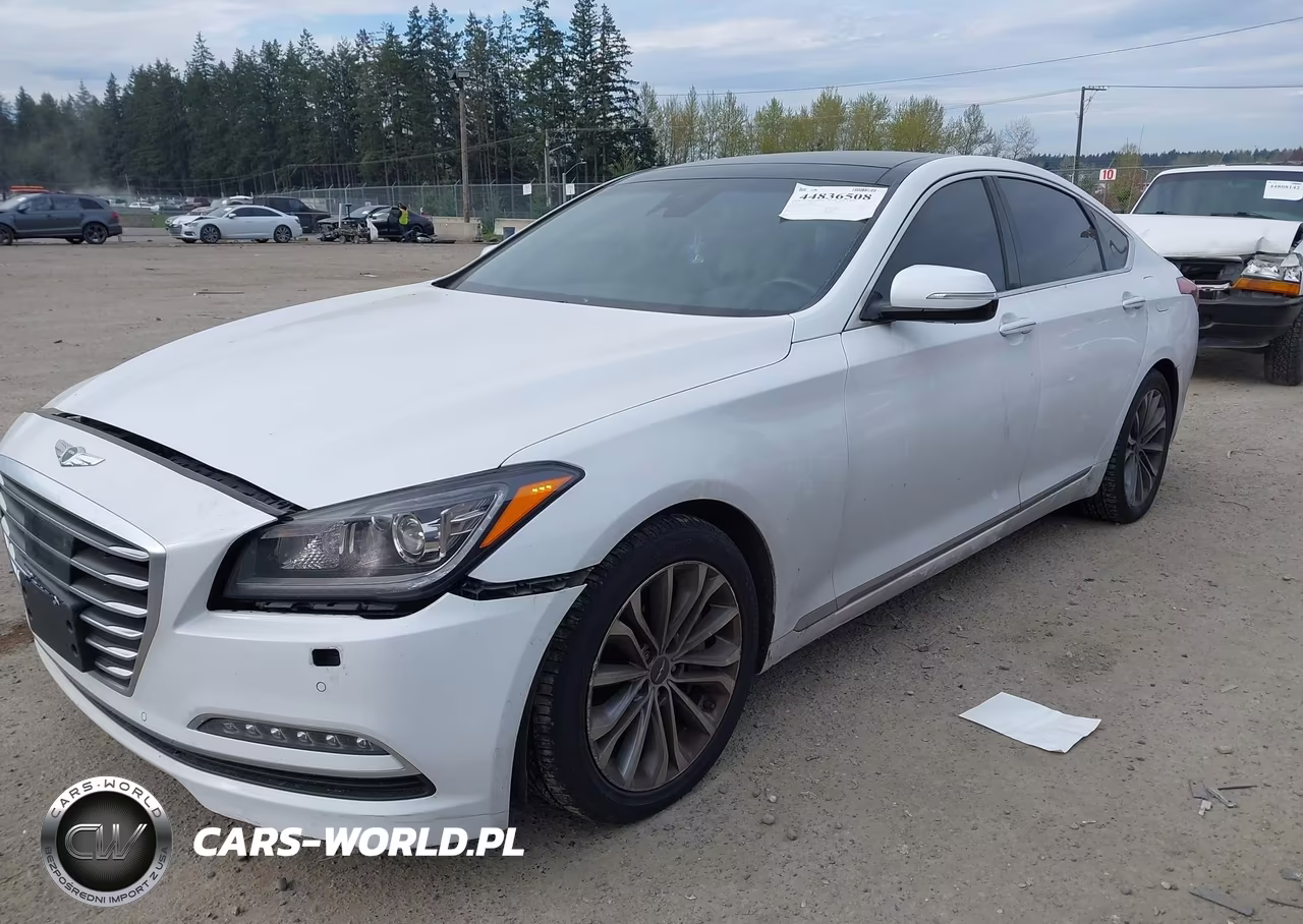 2017 Genesis G80 3.8 VIN:KMHGN4JE4HU183520 - 2
