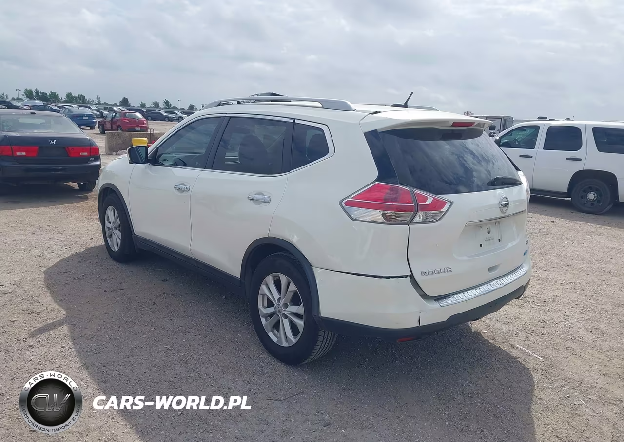 2014 Nissan Rogue Sv VIN:5N1AT2MT3EC869818 - 3