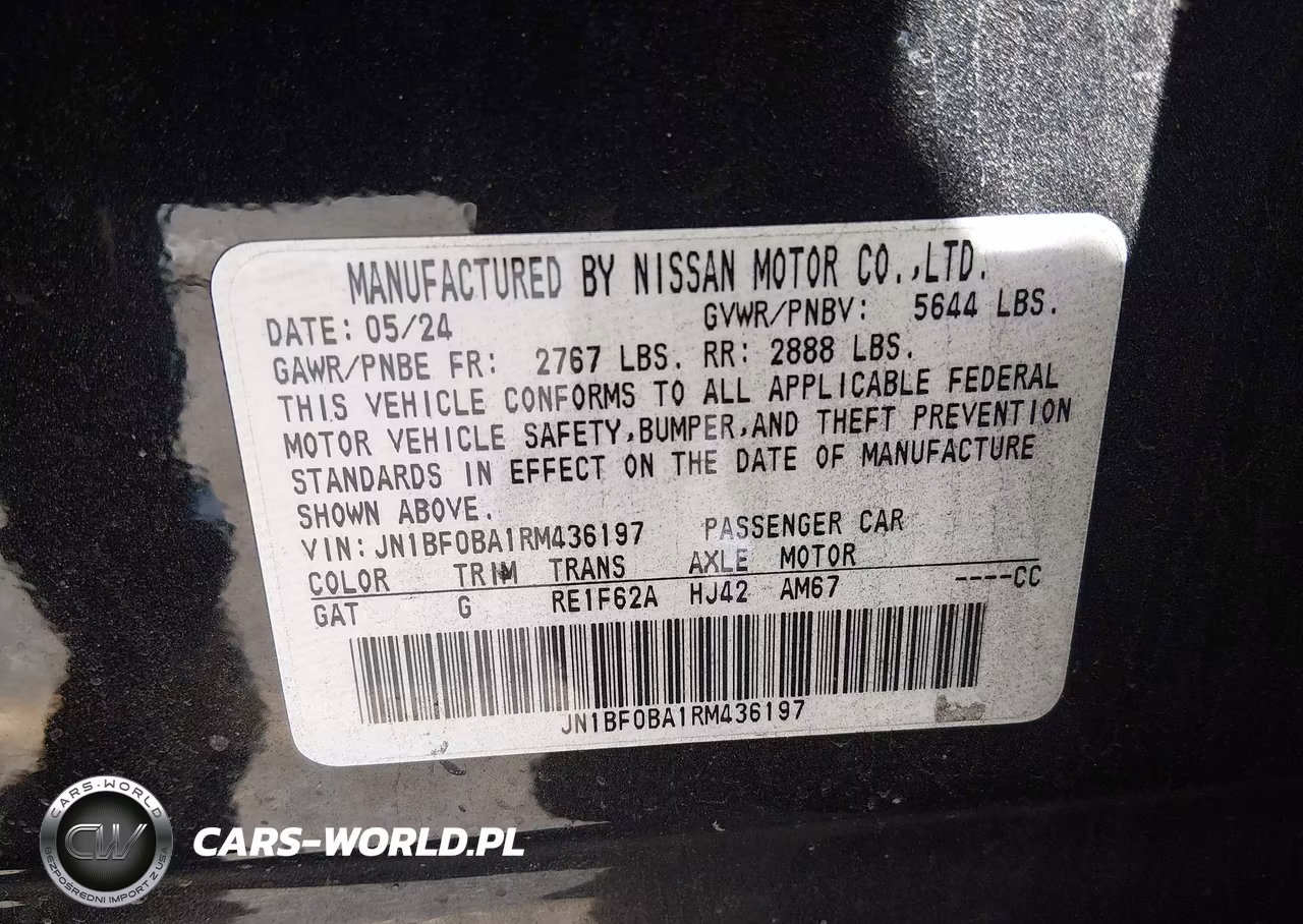 2024 Nissan Ariya Evolve+ VIN:JN1BF0BA1RM436197 - 9