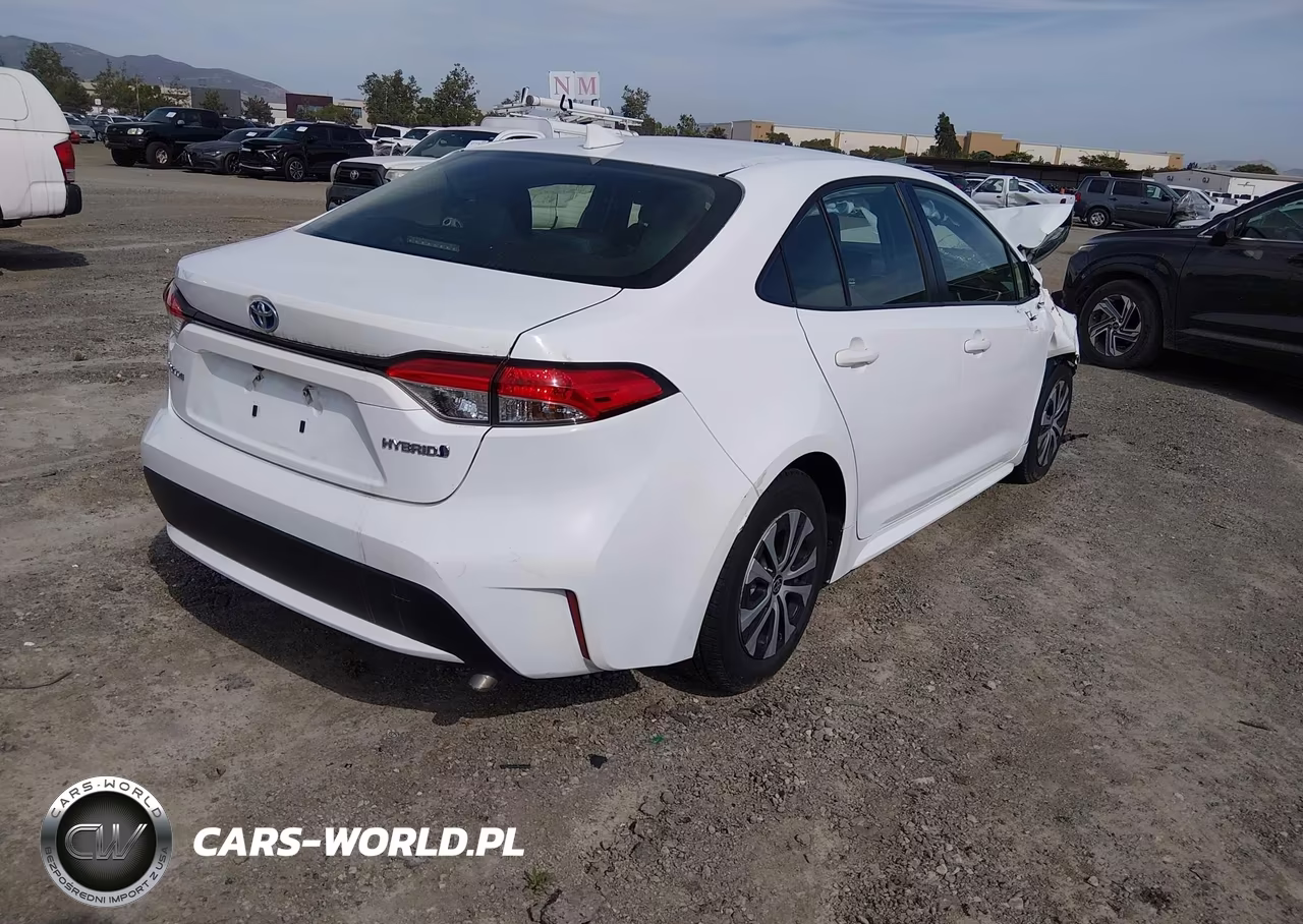 2022 Toyota Corolla Hybrid Le VIN:JTDEAMDE5N3013400 - 4