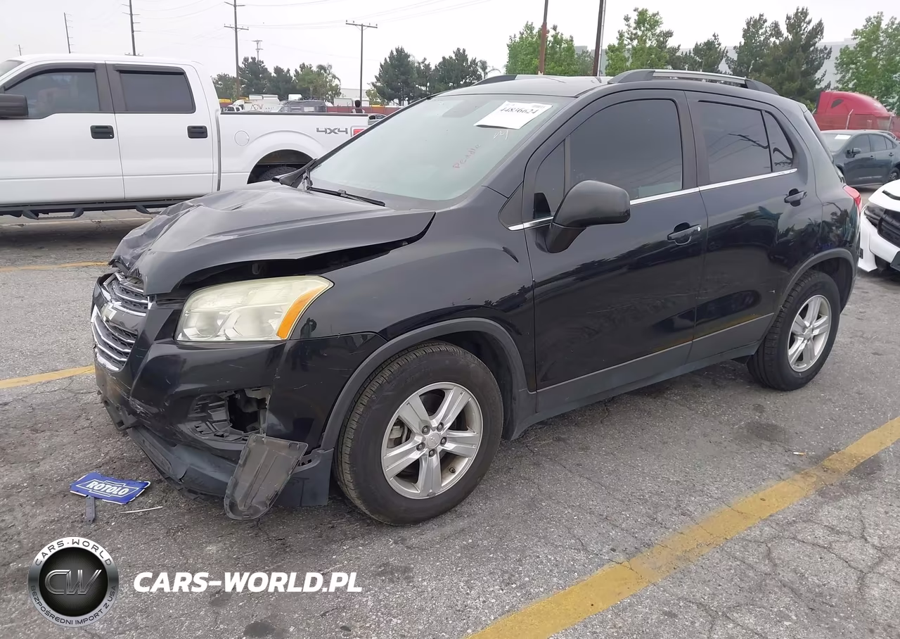 2015 Chevrolet Trax Lt VIN:3GNCJLSB1FL186984 - 2