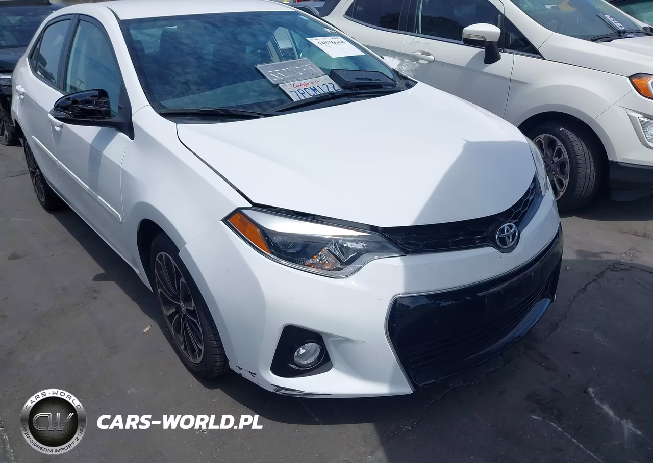 2016 Toyota Corolla S Plus