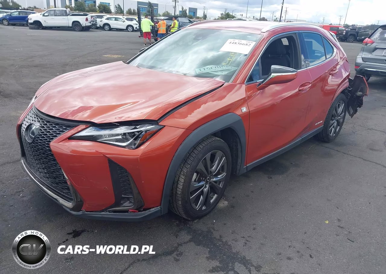 2021 Lexus Ux 250H F Sport VIN:JTHE9JBH9M2043572 - 2
