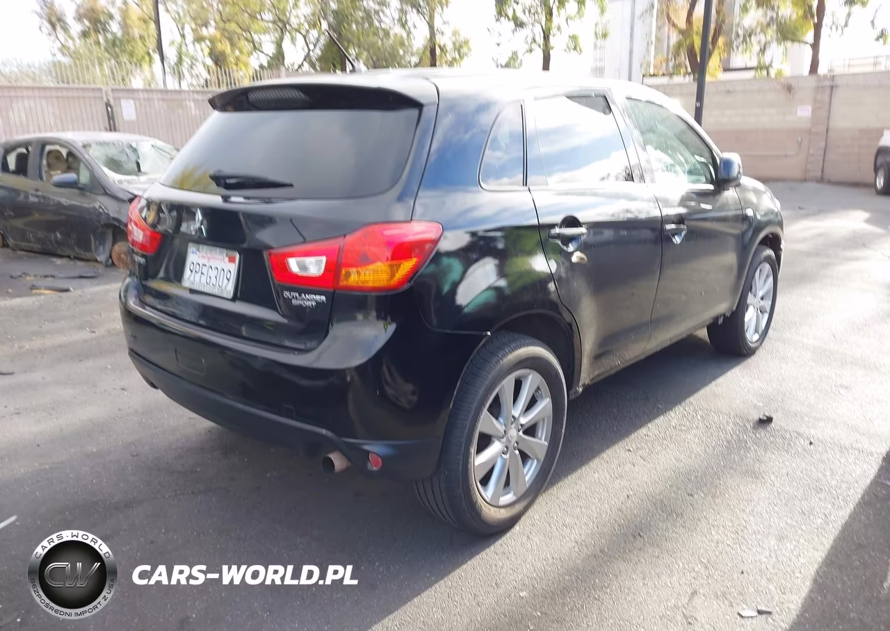 2014 Mitsubishi Outlander Sport Es VIN:4A4AP3AU8EE024164 - 4