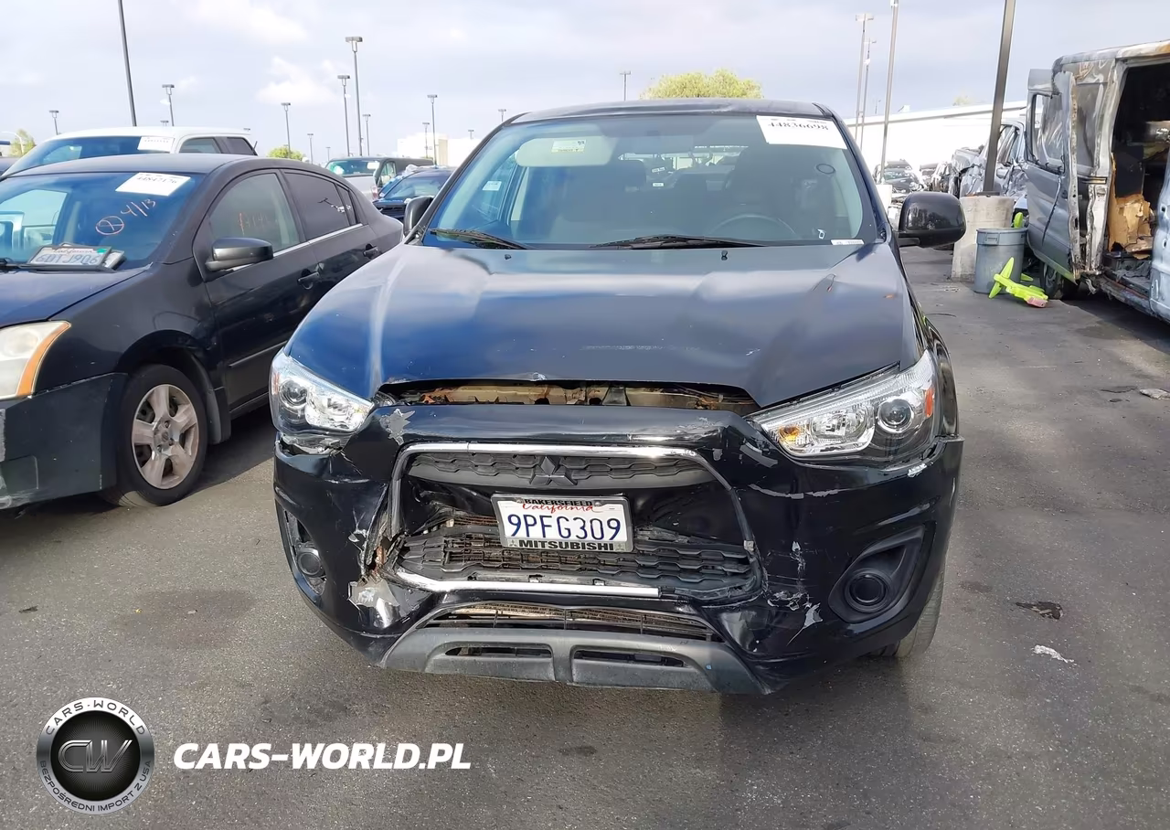 2014 Mitsubishi Outlander Sport Es VIN:4A4AP3AU8EE024164 - 6