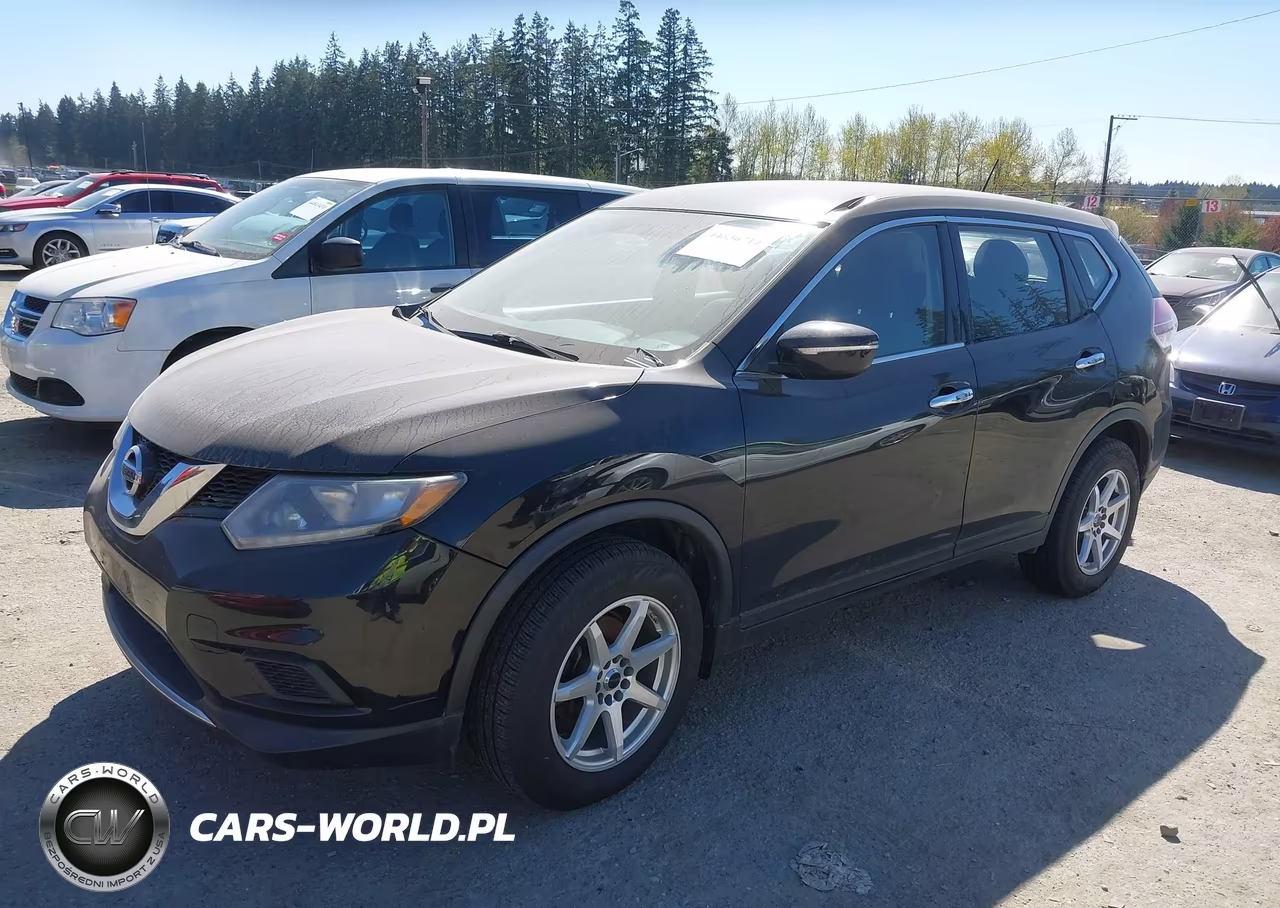 2015 Nissan Rogue S VIN:KNMAT2MV2FP562365 - 2