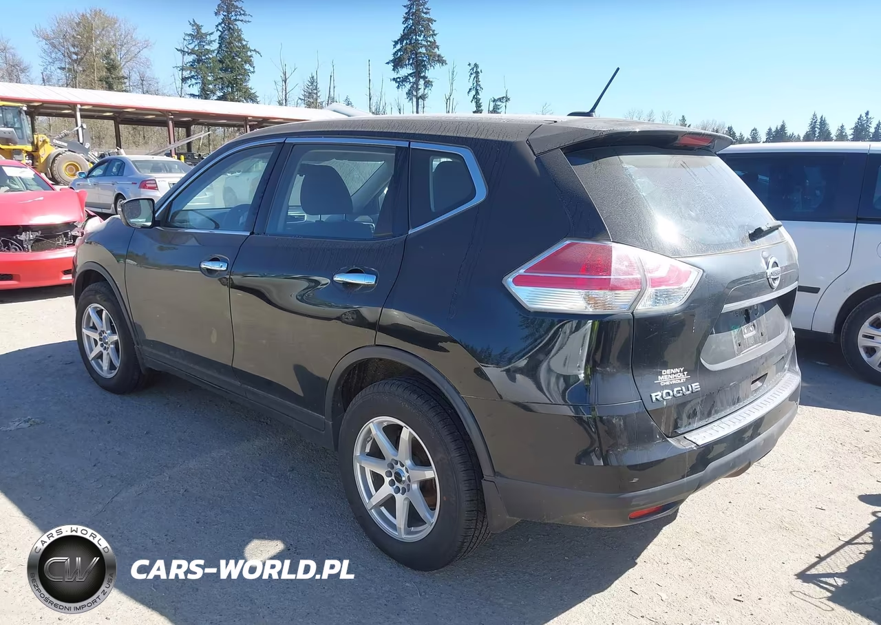 2015 Nissan Rogue S VIN:KNMAT2MV2FP562365 - 3