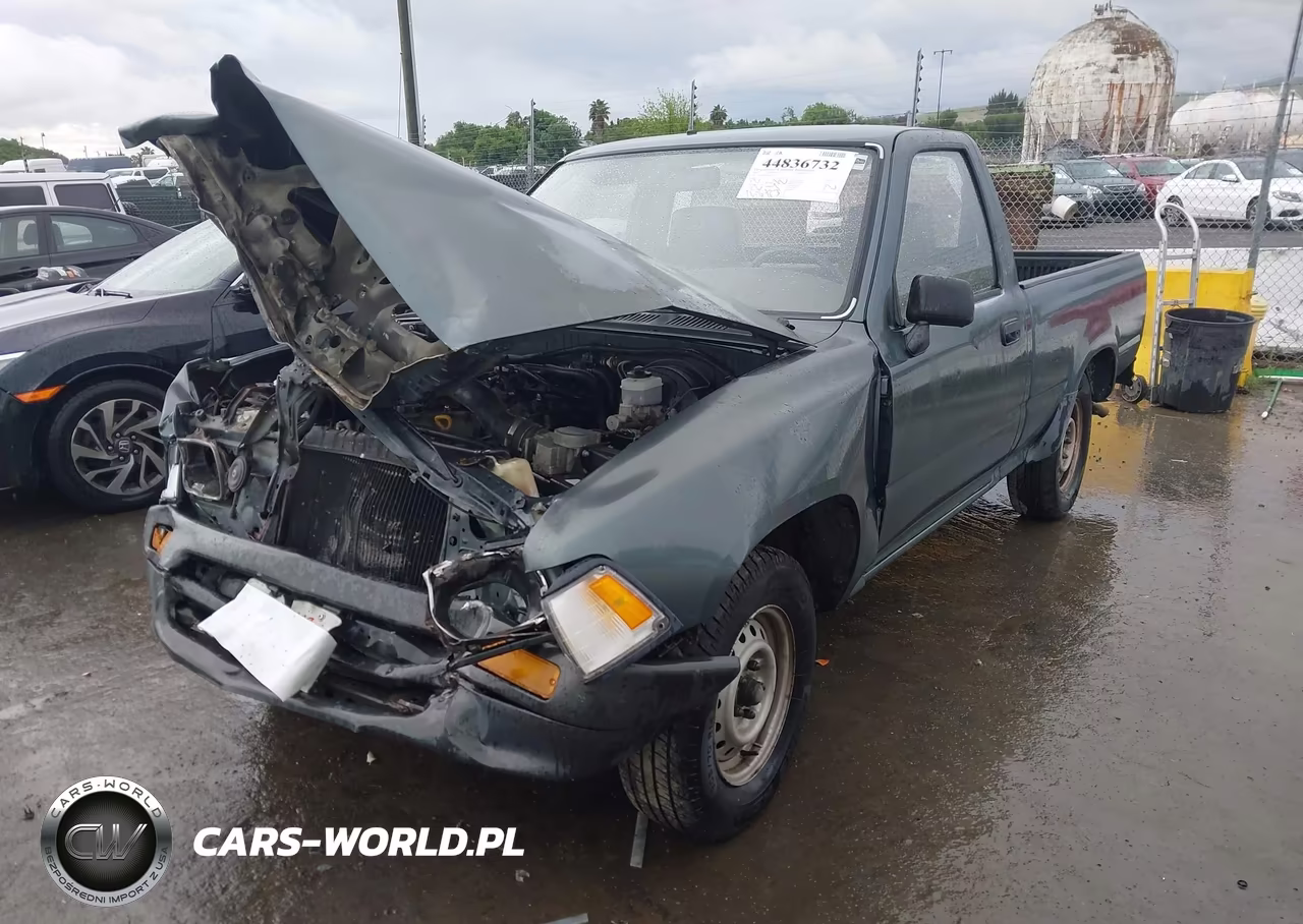 1992 Toyota Pickup 1-2 Ton Short Wheelbase VIN:JT4RN81A4N0090887 - 2