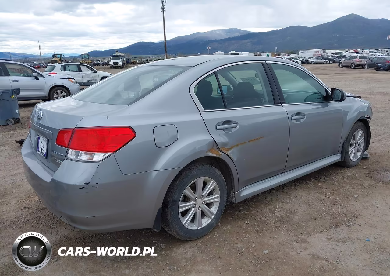 2011 Subaru Legacy 2.5I Premium VIN:4S3BMBG62B3264714 - 4