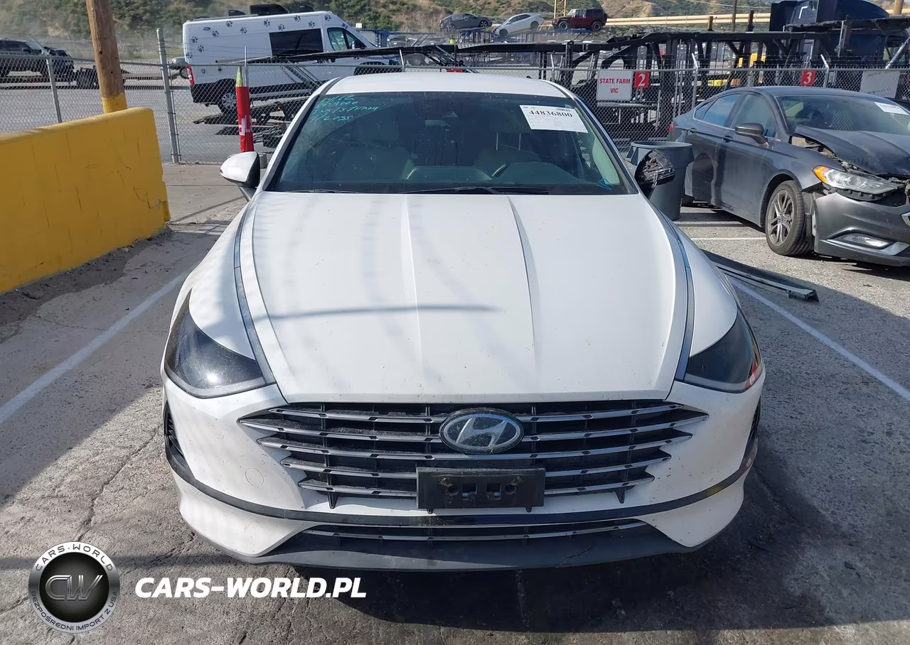 2021 Hyundai Sonata Blue VIN:KMHL24JJ6MA035367 - 13