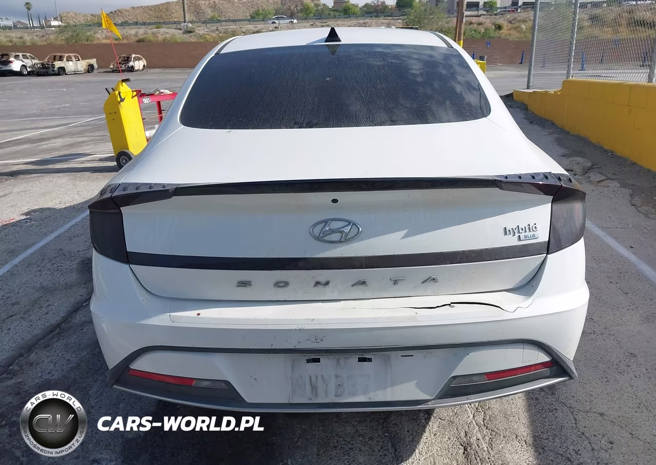2021 Hyundai Sonata Blue VIN:KMHL24JJ6MA035367 - 17