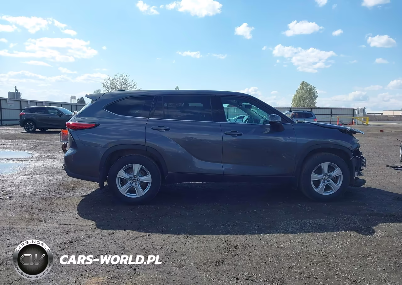 2022 Toyota Highlander Le VIN:5TDBZRBH0NS163175 - 14