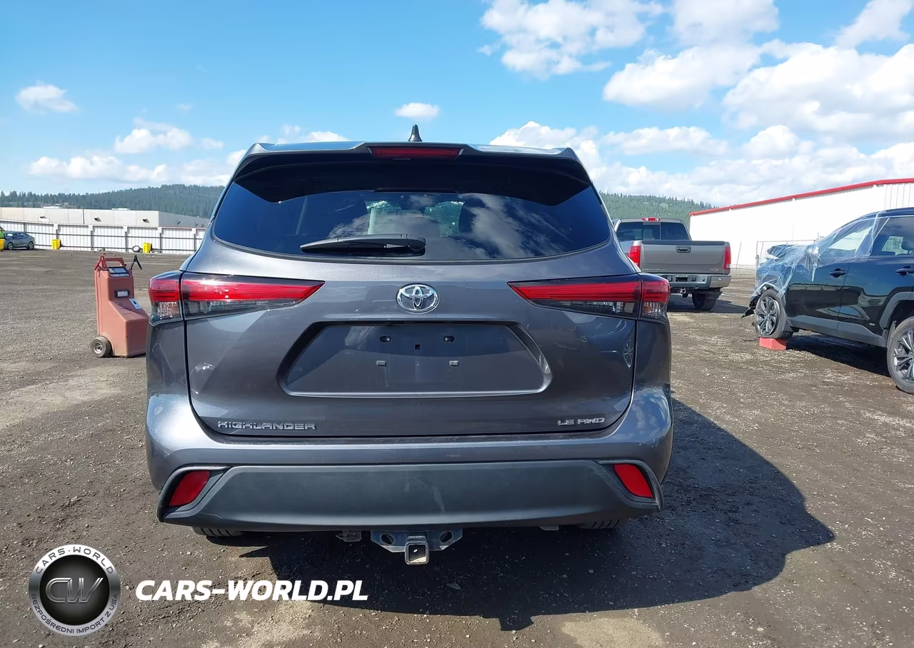 2022 Toyota Highlander Le VIN:5TDBZRBH0NS163175 - 17