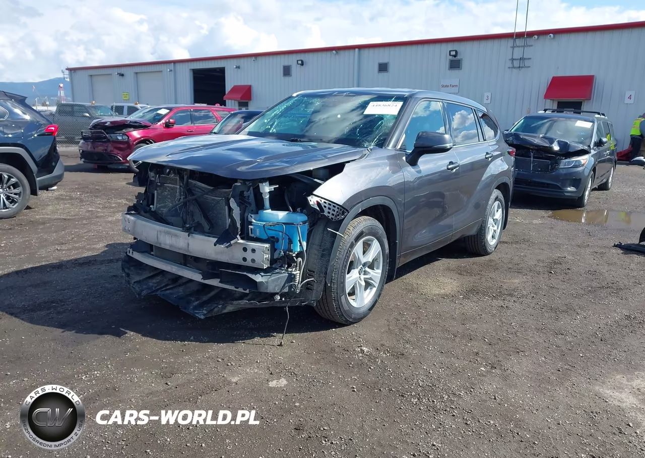 2022 Toyota Highlander Le VIN:5TDBZRBH0NS163175 - 2