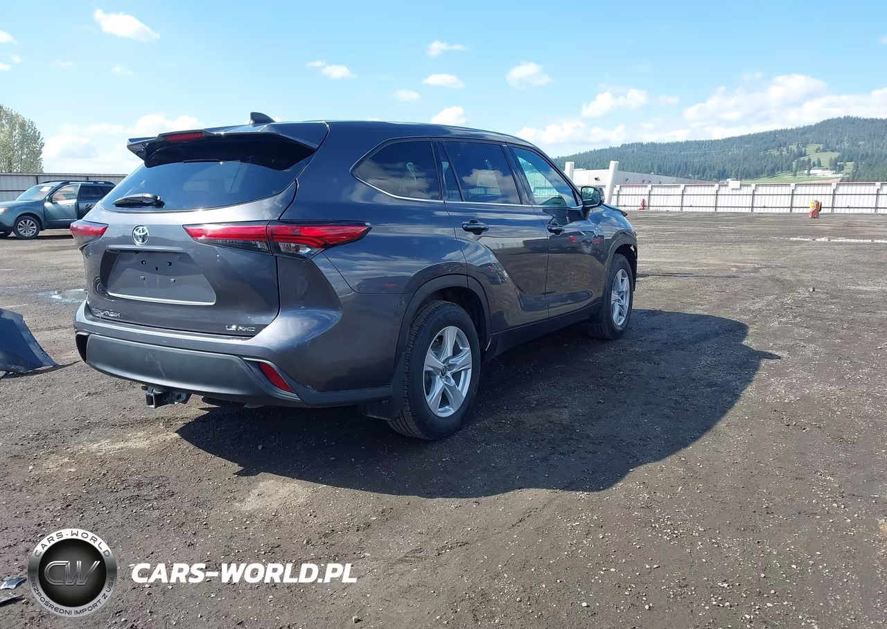 2022 Toyota Highlander Le VIN:5TDBZRBH0NS163175 - 4