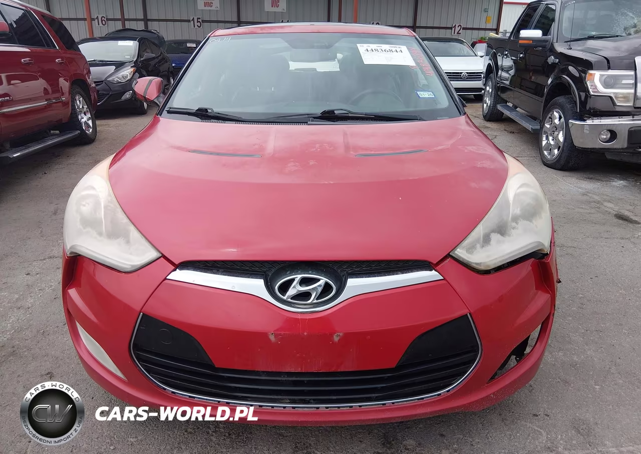 2013 Hyundai Veloster Base W-Black VIN:KMHTC6AD5DU135736 - 12