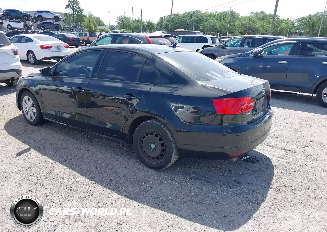 2014 Volkswagen Jetta 1.8T Se VIN:3VWD17AJ0EM417392 - 3