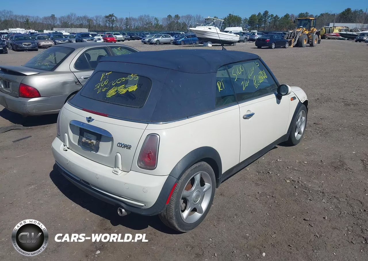 2006 Mini Cooper VIN:WMWRF33566TG13858 - 4