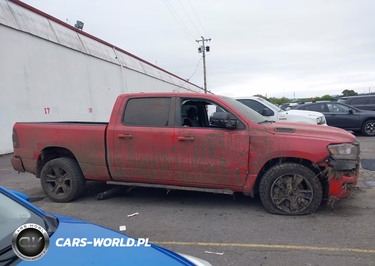 2021 Ram 1500 Big Horn 4X4 6'4 Box VIN:1C6SRFMT9MN659040 - 13