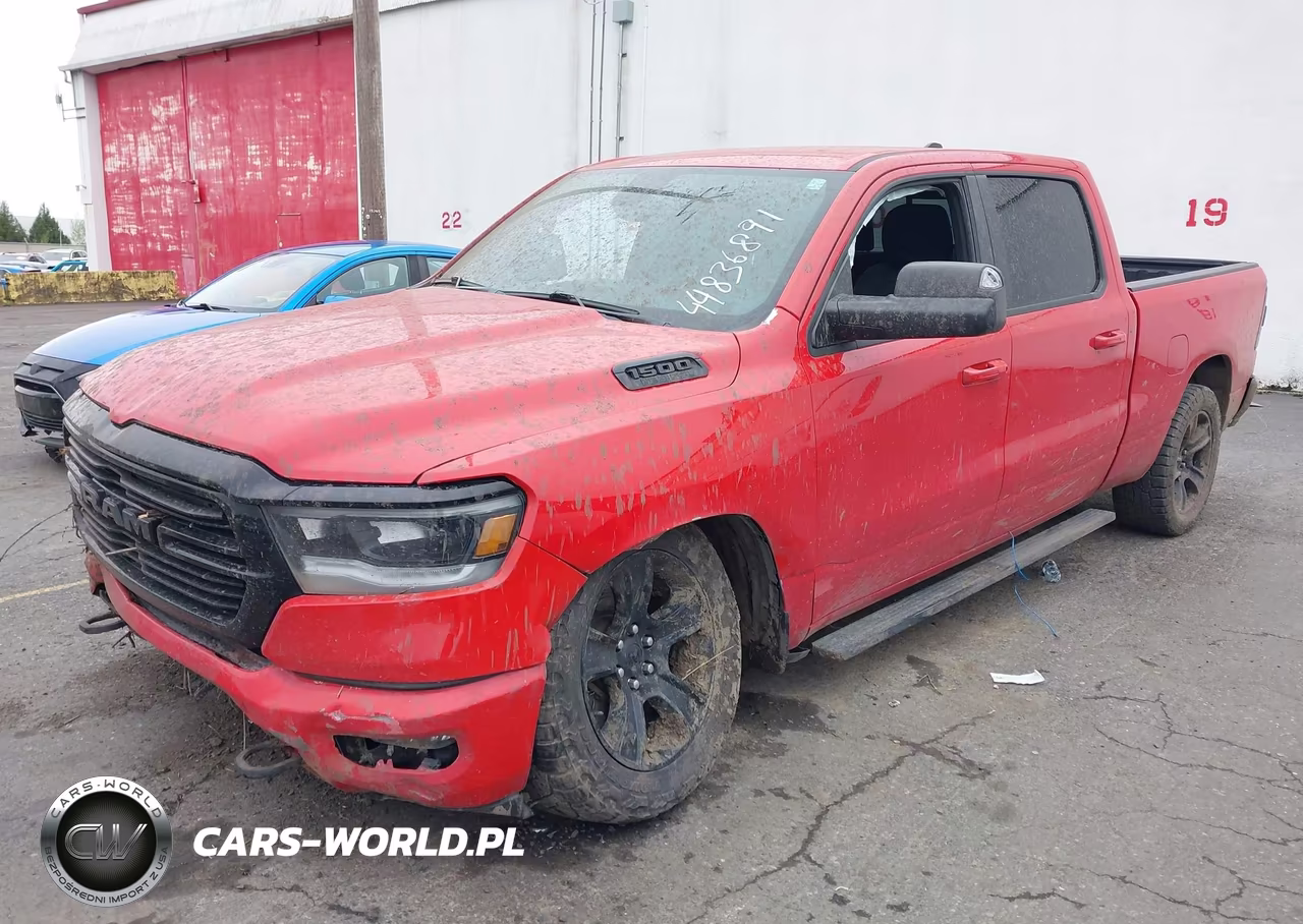 2021 Ram 1500 Big Horn 4X4 6'4 Box VIN:1C6SRFMT9MN659040 - 2
