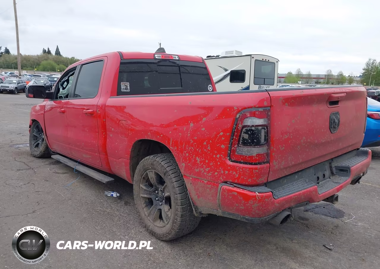 2021 Ram 1500 Big Horn 4X4 6'4 Box VIN:1C6SRFMT9MN659040 - 3