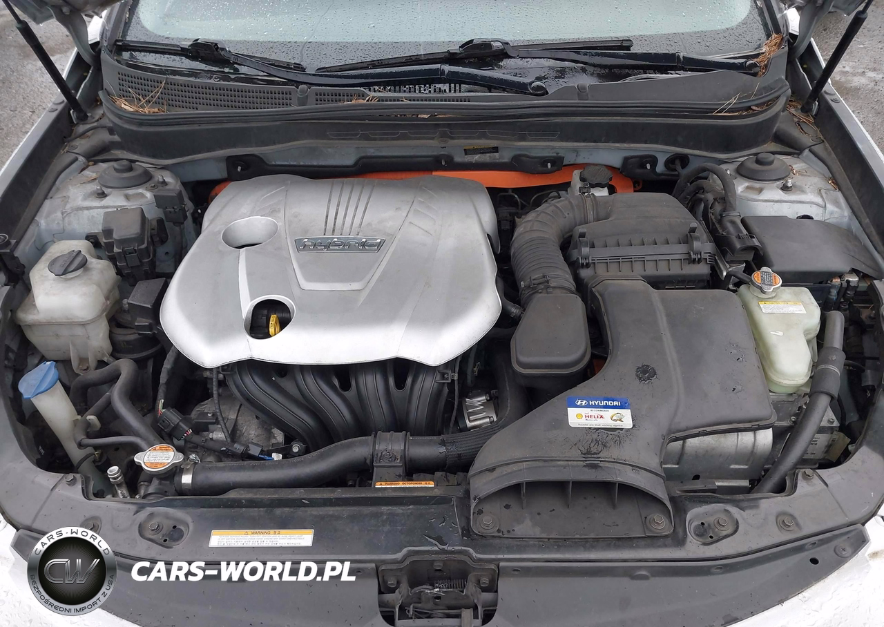 2011 Hyundai Sonata Hybrid VIN:KMHEC4A42BA003125 - 10