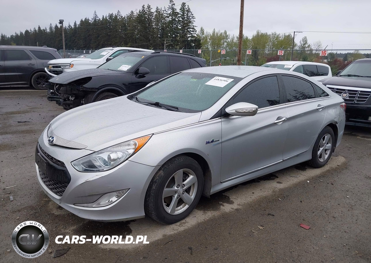2011 Hyundai Sonata Hybrid VIN:KMHEC4A42BA003125 - 2