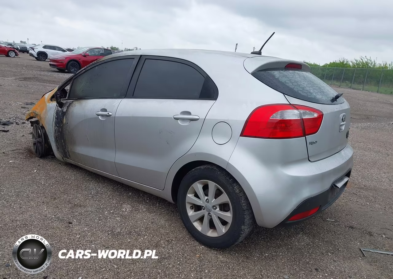 2014 Kia Rio Ex VIN:KNADN5A3XE6391233 - 3