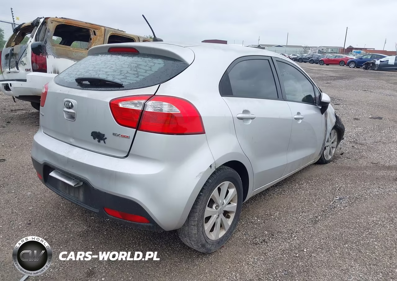 2014 Kia Rio Ex VIN:KNADN5A3XE6391233 - 4