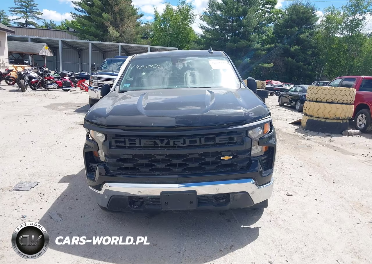 2024 Chevrolet Silverado 1500 4Wd Long Bed Wt VIN:3GCNDAED5RG102866 - 12