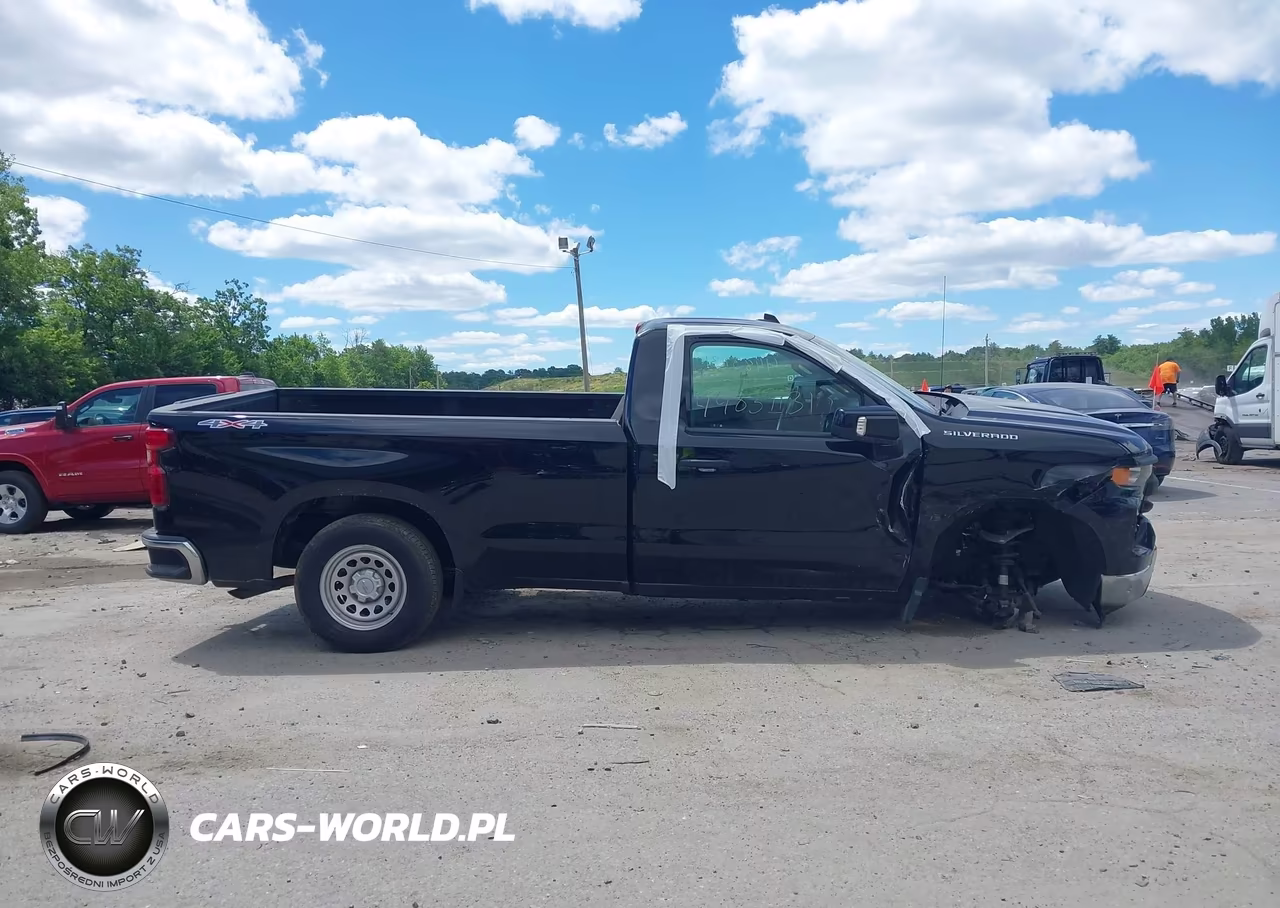 2024 Chevrolet Silverado 1500 4Wd Long Bed Wt VIN:3GCNDAED5RG102866 - 13