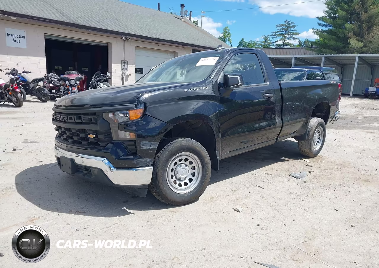 2024 Chevrolet Silverado 1500 4Wd Long Bed Wt VIN:3GCNDAED5RG102866 - 2